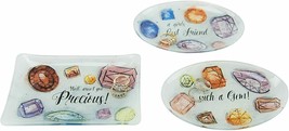Boston Warehouse Organiz-Her Set of 3 Trinket Keepers Dishes - New - £13.14 GBP