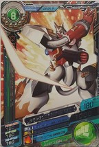 Bandai Digimon Fusion Xros Wars Data Carddass V3 Rare Card Shoutmon Fusion X 3 - £27.52 GBP