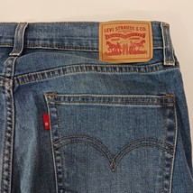 Levi’s Straus Women’s Blue Cotton Blend Denim Boyfriend Jeans Size 28 (32×27) image 3