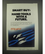 1990 Channellock Pliers Ad - Smart buy: Hand tools with a future - £15.01 GBP