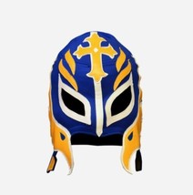 WWE pro WRESTLING wrestlemania Rey Mysterio Blue Mask lucha Libre hall o... - £23.74 GBP