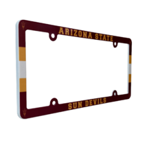 Arizona State Sun Devils License Plate Frame NCAA New Plastic - £9.20 GBP