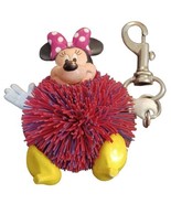 Vintage 90s Disney Minnie Mouse Koosh Ball Tactile Keychain Kids Toy Hasbro - $168.40 MXN
