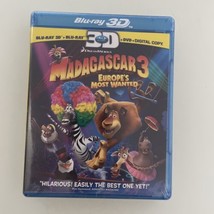 Madagascar 3: Europes Most Wanted (Blu-ray/DVD, 2012, 3-Disc Set, Includes... - £10.56 GBP