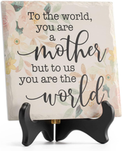Mothers Day Gifts for Mom Birthdays Gifts for Best Mom Ever Gifts 6&#39;&#39;×6&#39;&#39; Cerami - £25.64 GBP