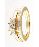 Women&#39;s Wedding set 14kt Yellow Gold 329204 - £478.81 GBP