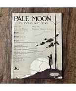 Vintage Pale Moon an Indian Love Song Sheet Music Jesse Glick Frederick ... - $203.96 MXN