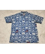 Hilo Hattie 75th Anniversary Pearl Harbor L Hawaiian Shirt VTG 75th Anni... - £18.20 GBP
