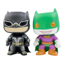 LOT OF 2 Funko POP DC Comics Figures #65 Joker Batman #204 Justice League Batman - £13.15 GBP