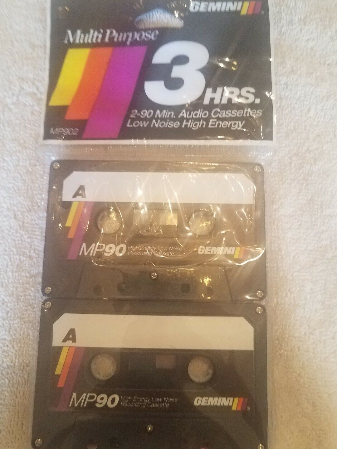 New 2 Pack GEMINI Multi-Purpose 90 Min. Audio Cassettes Low Noise / High... - $15.79