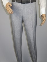 Men's ENZO 100% Linen Spring Summer Suit Light Weight Breathable E58302-4 Gray image 4