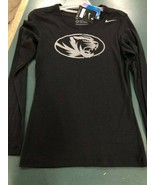 Mizzou Womans Long Sleeved Shirt, Mizzou Logo - £20.18 GBP