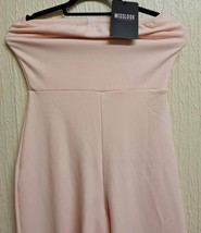 Misslook blush pink halter neck 3quarter jumpsuit for womenSize 12(uk) - £9.13 GBP