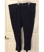 Bandolinoblu Capri Women&#39;s Jeans Sz 12 W 2 Front Faux Pockets &amp; 2 Back P... - £13.83 GBP