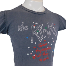 VTG The Kinks January 1982 Give The People What They Want Tour Gray T Shirt S - £375.73 GBP