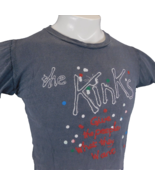 VTG The Kinks January 1982 Give The People What They Want Tour Gray T Sh... - $682.29 CAD