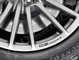 OZ Racing Logo Wheel Rim Decals Kit Stickers Premium Quality 5 Colors Fo... - $12.00