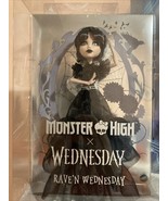 Monster High Wednesday Doll, Rave’N Wednesday Collectible in Black Gothi... - €67,95 EUR