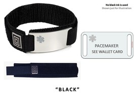 PACEMAKER Sport Medical Alert ID Bracelet. Free medical Emergency Card! - £24.04 GBP