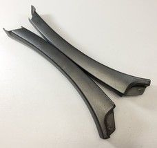 82-92 Camaro Firebird Hardtop B-Pillar Black Plastic Trim Panels  PAIR - $32.62