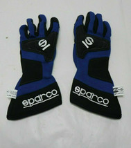 SPARCO GLOVES TIDE Race Blue Black SFI FIA Fire Auto Racing XXS XX-small... - $69.99