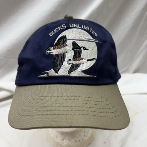 trucker hat baseball Cap Vintage Snapback Ducks Unlimited Geese Embroide... - $39.99
