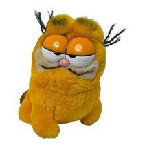 Vintage 1981 R. Dakin Garfield Plush Stuffed Bean Animal Cat Retro Nosta... - $12.00
