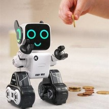 EMO Talking &amp; Dancing ROBOT-It&#39;s also a piggy bank and a recorder-voice activate - £65.85 GBP