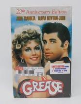 VHS - GREASE (1978, John Travolta) w/ CD &amp; Script - Brand New Factory Sealed - £11.51 GBP