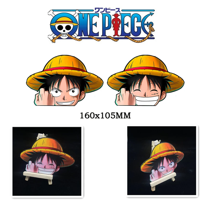 Game Fun Play Toys Japanese Manga One Piece Graffiti Sticker Luffy 3D Sticker Su - £23.18 GBP