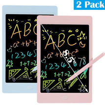 2 Pack 8.5&quot; Lcd Writing Tablet Electronic Colorful Doodle Board Drawing Pad Kids - £31.96 GBP