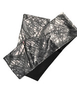 Hidden Zip Pocket Travel Scarf Unisex Gray Camo Microfleece Warm Under A... - $17.10