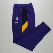 Nike NBA LA Lakers Player Issued XXL-Tall Tear Away Therma Flex Pants AV0845-504 - £103.59 GBP