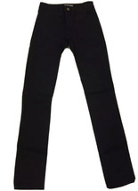 Noir Jeans Moulant Extensible American Apparel Slim Slack 24 X 31 Taille 0 - £12.18 GBP