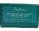 Shea Moisture Sea Kelp &amp; Pearl Protein Shea Butter Bar Soap 8 Oz. - £10.31 GBP