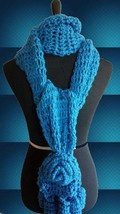 Roses and Lace Sapphire Scarf - $26.00