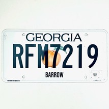  United States Georgia Barrow County Passenger License Plate RFM7219 - £13.35 GBP