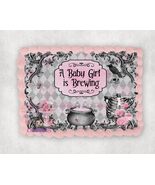 Baby Is Brewing Cauldron Themed Edible Image Pretty Dresses Birthday Cak... - $320.47 MXN