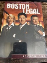 Boston Legal: Complete First 1st  Season One (DVD, 5-Disc Set) New &amp; Sealed - £3.16 GBP