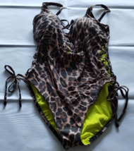 Bar III Beach Cheetah Natural One Piece Size M - $13.95