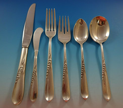 Silver Wheat by Reed &amp; Barton Sterling Silver Flatware Set 12 Service 80... - £3,347.62 GBP