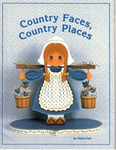 Country Faces, Country Places - Painting Instruction Pattern Book - 1987 - £6.60 GBP