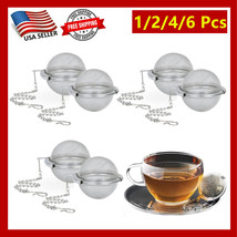 1/2/4/6 Pack Tea Ball Strainer Stainless Steel, Tea Balls, 2.1 Inch Tea ... - $6.88+