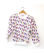 Vintage Kids Geometric Star Sweatshirt Medium - £21.28 GBP