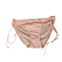 NWT Xhilaration Lace Up Side Bikini Swim Bottom Size XL Solid Orange Str... - $15.25