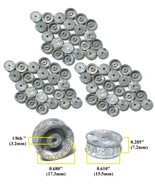 36pr Vintage TRADESHIP 1/24 1/32 Slot Car ALUMINUM WHEELS 5/40 Thread 15... - $856.58 MXN