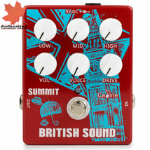 Caline CP-58 British Sound Distortion British Guitar Tones Effect Pedal New - £29.91 GBP