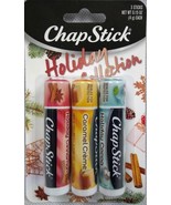 Chapstick 3 Piece Holiday Set Cocoa + Caramel Cream + Holiday Cinnamon  - $13.63 CAD