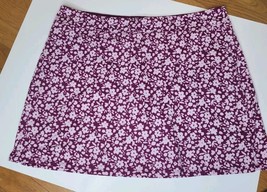 Tranquility by Colorado clothing women&#39;s Skort 2XL Burgandy Wine - £7.88 GBP