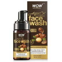 WOW Skin Science Moroccan Argan Oil Foaming Face Wash - 100ml (Pack of 1) - £14.23 GBP